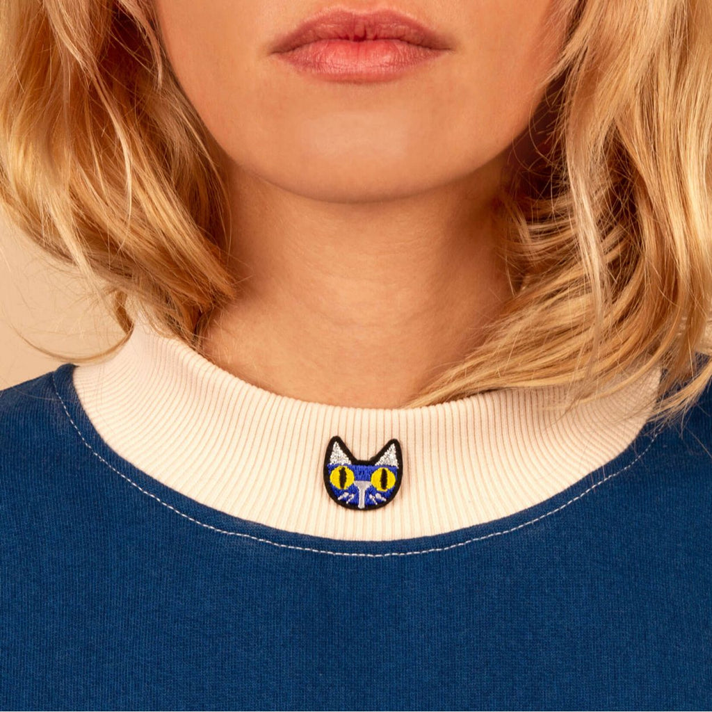 Macon&Lesquoy Stick zum Aufbügeln “Katzen” | Stylisch & schnurrig | Macon&Lesquoy