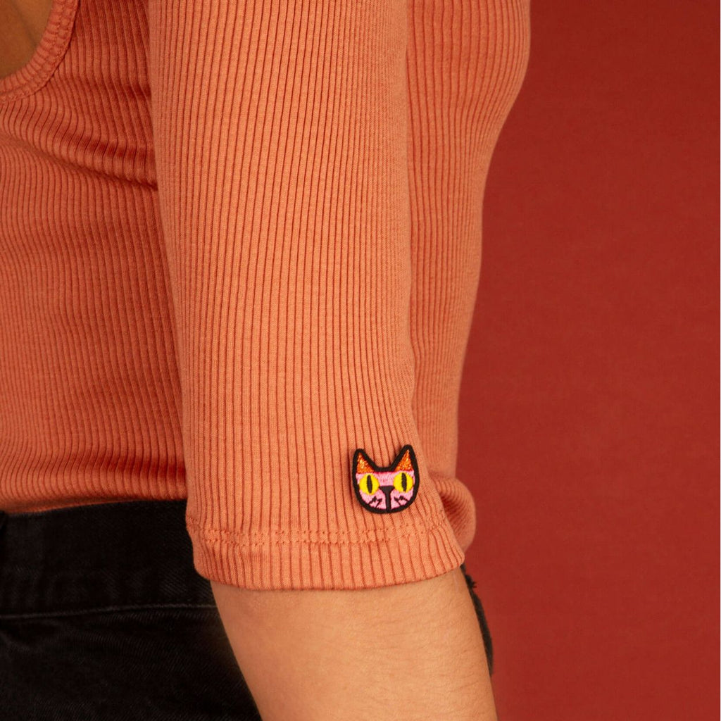 Macon&Lesquoy Stick zum Aufbügeln “Katzen” | Stylisch & schnurrig | Macon&Lesquoy