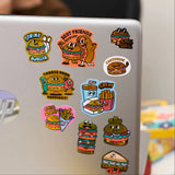 OMY Sticker „Big Burger“ | extra groß & verspielt | OMY