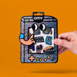 OMY Sticker „Big Game Boy“ | extra groß & retro | OMY