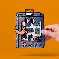 OMY Sticker „Big Game Boy“ | extra groß & retro | OMY