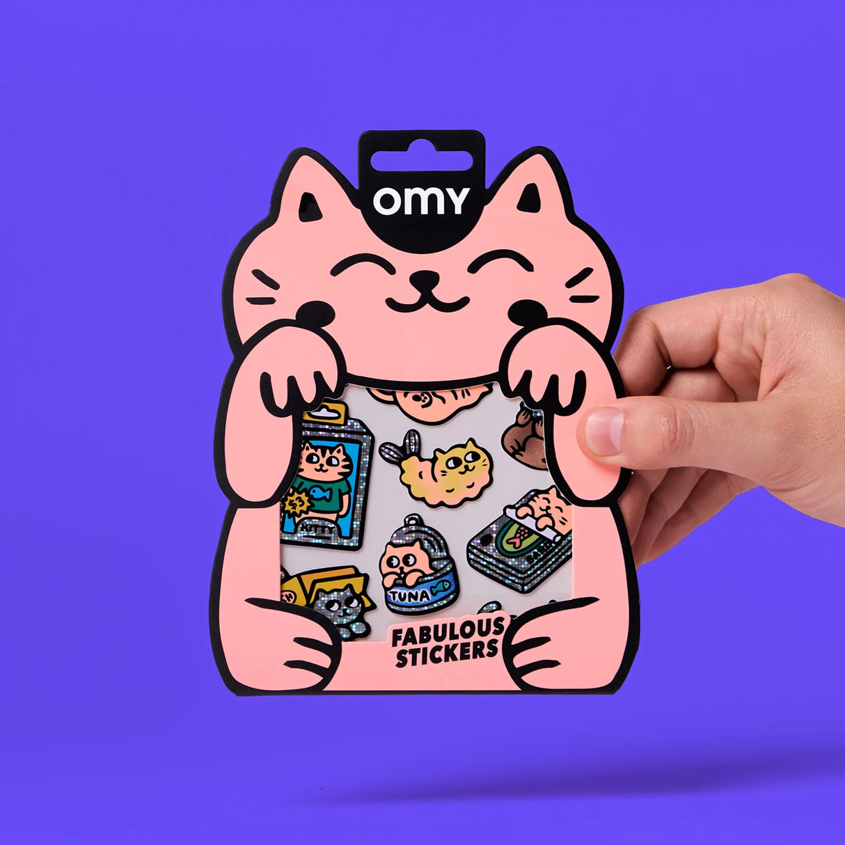 OMY Sticker „Big Kitty“ | extra groß & niedlich | OMY