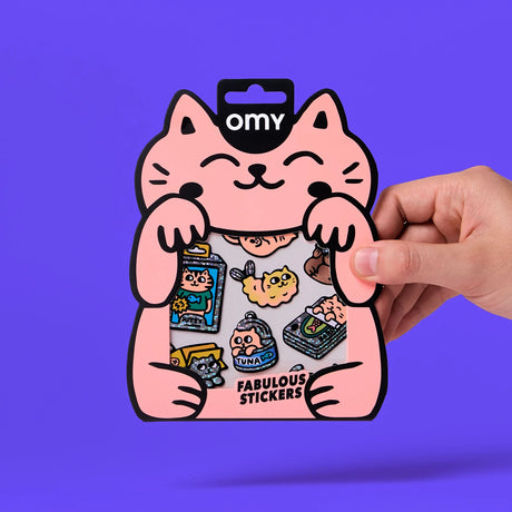 OMY Sticker „Big Kitty“ | extra groß & niedlich | OMY