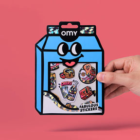 OMY Sticker „Big Milk“ | extra groß & kreativ | OMY