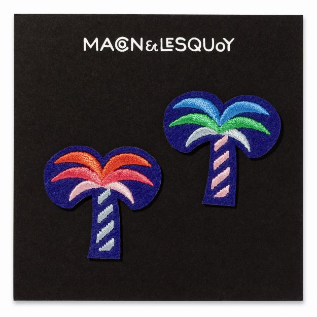 Macon&Lesquoy Stick zum Aufbügeln “Dattelpalmen” | Sommer zum Aufbügeln | Macon&Lesquoy