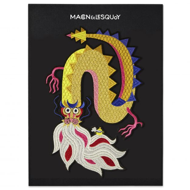 Macon&Lesquoy Stick zum Aufbügeln “Dragon” | Feurig & detailverliebt | Macon&Lesquoy