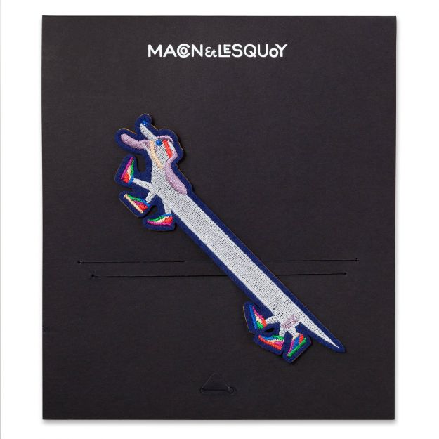 Macon&Lesquoy Stick zum Aufbügeln “Running Dog” | Für flinke Fashion-Fans | Macon&Lesquoy