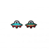 Macon&Lesquoy Stick zum Aufbügeln “Ufos” | Kleine Alien-Landung | Macon&Lesquoy