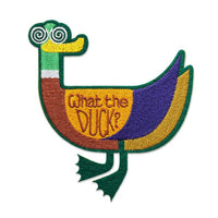 Macon&Lesquoy Stick zum Aufbügeln “What the duck?” | Frech & ironisch | Macon&Lesquoy