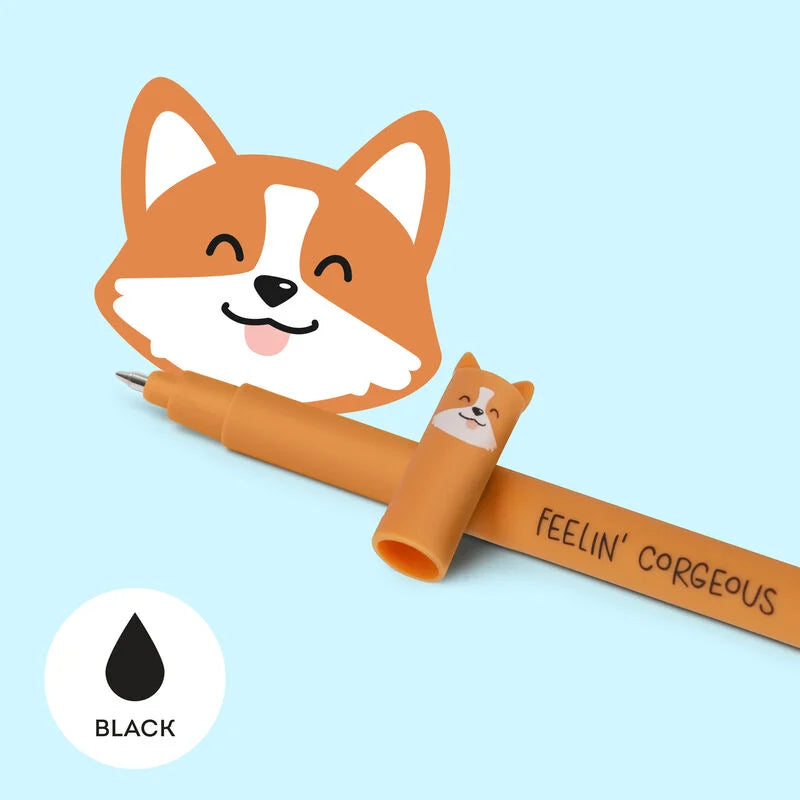 Legami Stift Legami “Corgi” | Löschbar | Niedlich & Zuverlässig