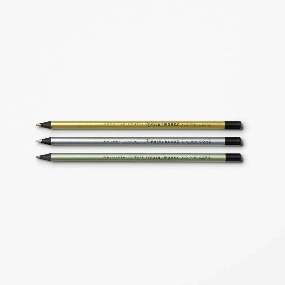 PRINTWORKS Stifte “Photo Album Pencils” 3 Stk. | Zum Beschriften | PRINTWORKS