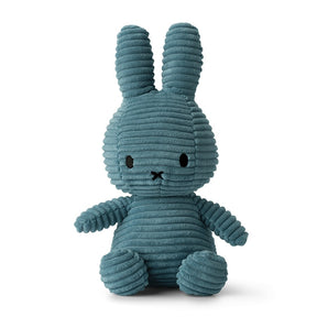 Bon Ton Toys Stofftier “Miffy Eco Cord” 23 cm Aviator Blue | Bon Ton Toys