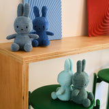Bon Ton Toys Stofftier “Miffy Eco Cord” 23 cm Aviator Blue | Bon Ton Toys
