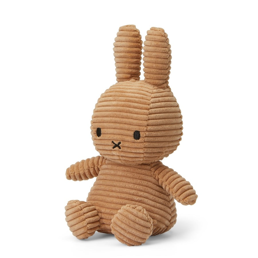 Bon Ton Toys Stofftier “Miffy Eco Cord” 23 cm Beige | Bon Ton Toys