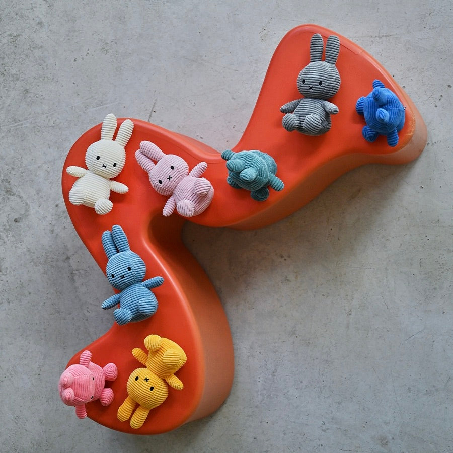 Bon Ton Toys Stofftier “Miffy Eco Cord” 23 cm Bubblegum Pink | Bon Ton Toys
