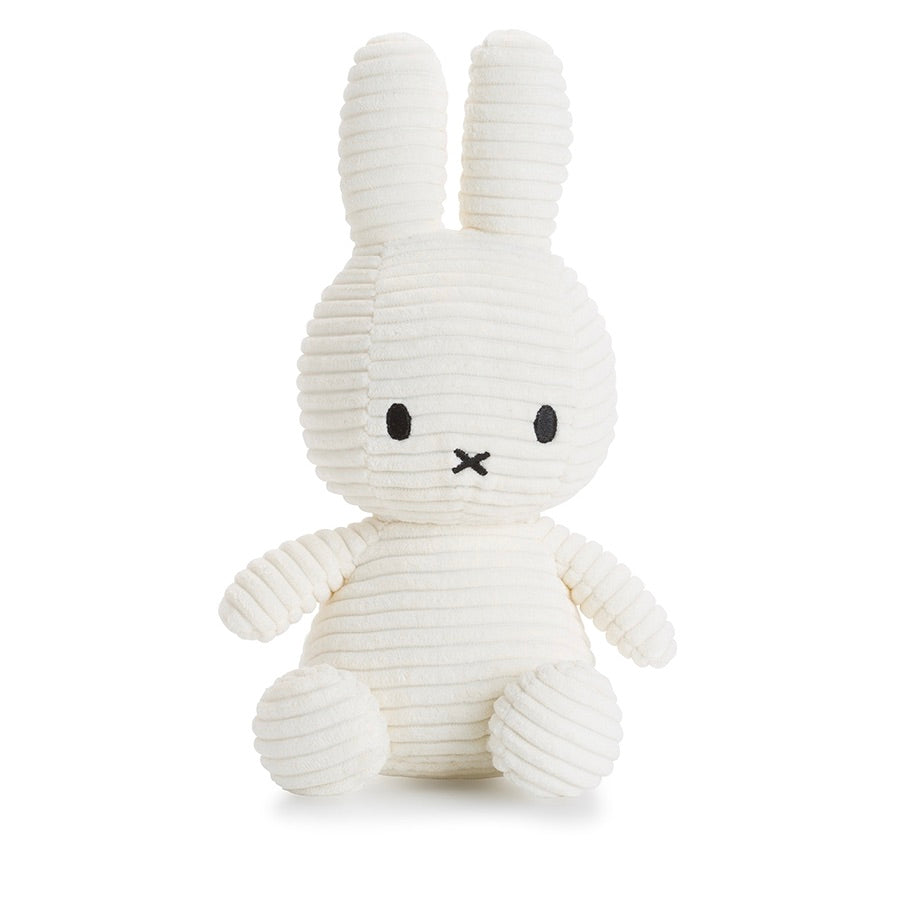 Bon Ton Toys Stofftier “Miffy Eco Cord” 23 cm Offwhite | Bon Ton Toys