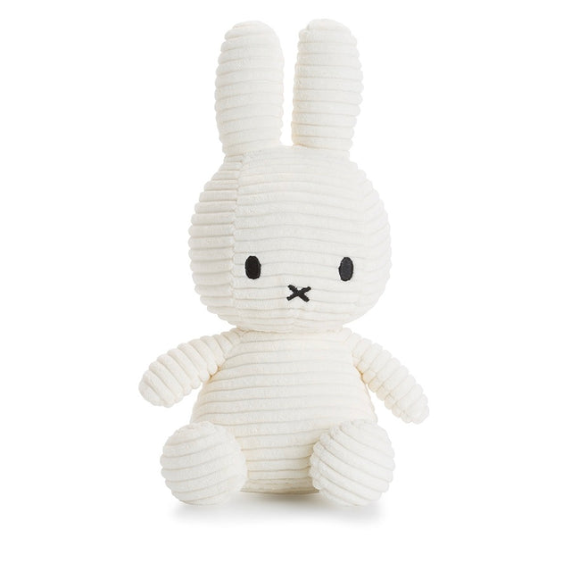 Bon Ton Toys Stofftier “Miffy Eco Cord” 23 cm Offwhite | Bon Ton Toys