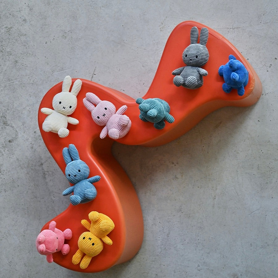 Bon Ton Toys Stofftier “Miffy Eco Cord” 23 cm Offwhite | Bon Ton Toys