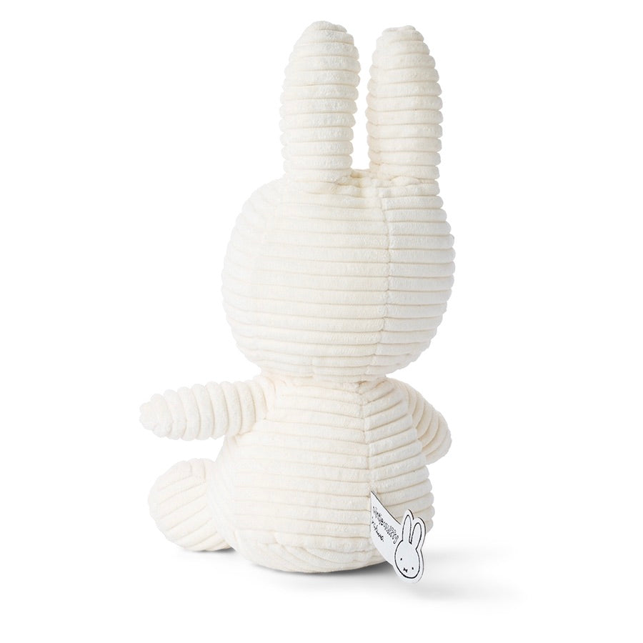 Bon Ton Toys Stofftier “Miffy Eco Cord” 23 cm Offwhite | Bon Ton Toys