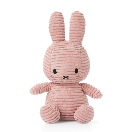 Bon Ton Toys Stofftier “Miffy Eco Cord” 23 cm Pink | Bon Ton Toys