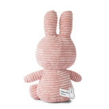 Bon Ton Toys Stofftier “Miffy Eco Cord” 23 cm Pink | Bon Ton Toys