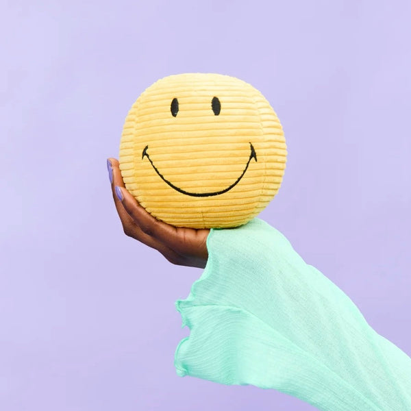 Bon Ton Toys Stofftier “Smiley” 13 cm Yellow Cord | Bon Ton Toys