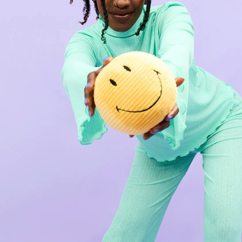 Bon Ton Toys Stofftier “Smiley” 13 cm Yellow Cord | Bon Ton Toys