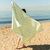 Tarta Gelatina Strandtuch “Blaubeerlimonade” 100 × 170 cm | Sommerliches Design | Tarta Gelatina