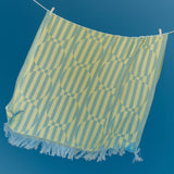 Tarta Gelatina Strandtuch “Blaubeerlimonade” 100 × 170 cm | Sommerliches Design | Tarta Gelatina