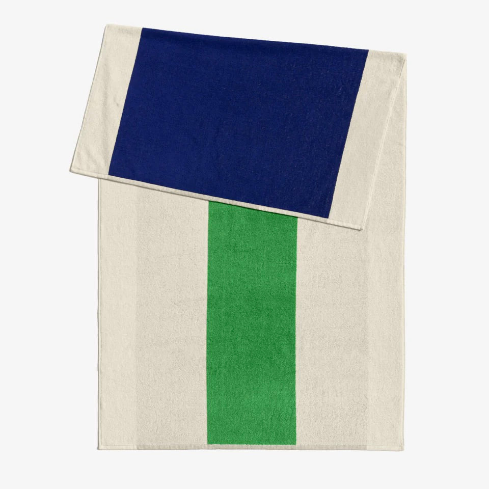 SUITE702 Strandtuch „Cobalt Blue-Green“ (90x180cm) | SUITE702 | Stilvolles Strandtuch