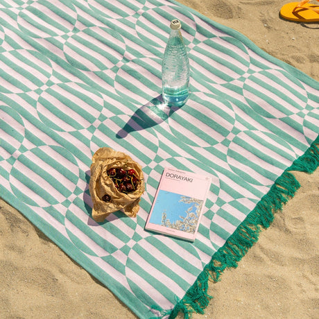 Tarta Gelatina Strandtuch “Water Melon Slushie” 100 × 170 cm | Sommerliches Design | Tarta Gelatina