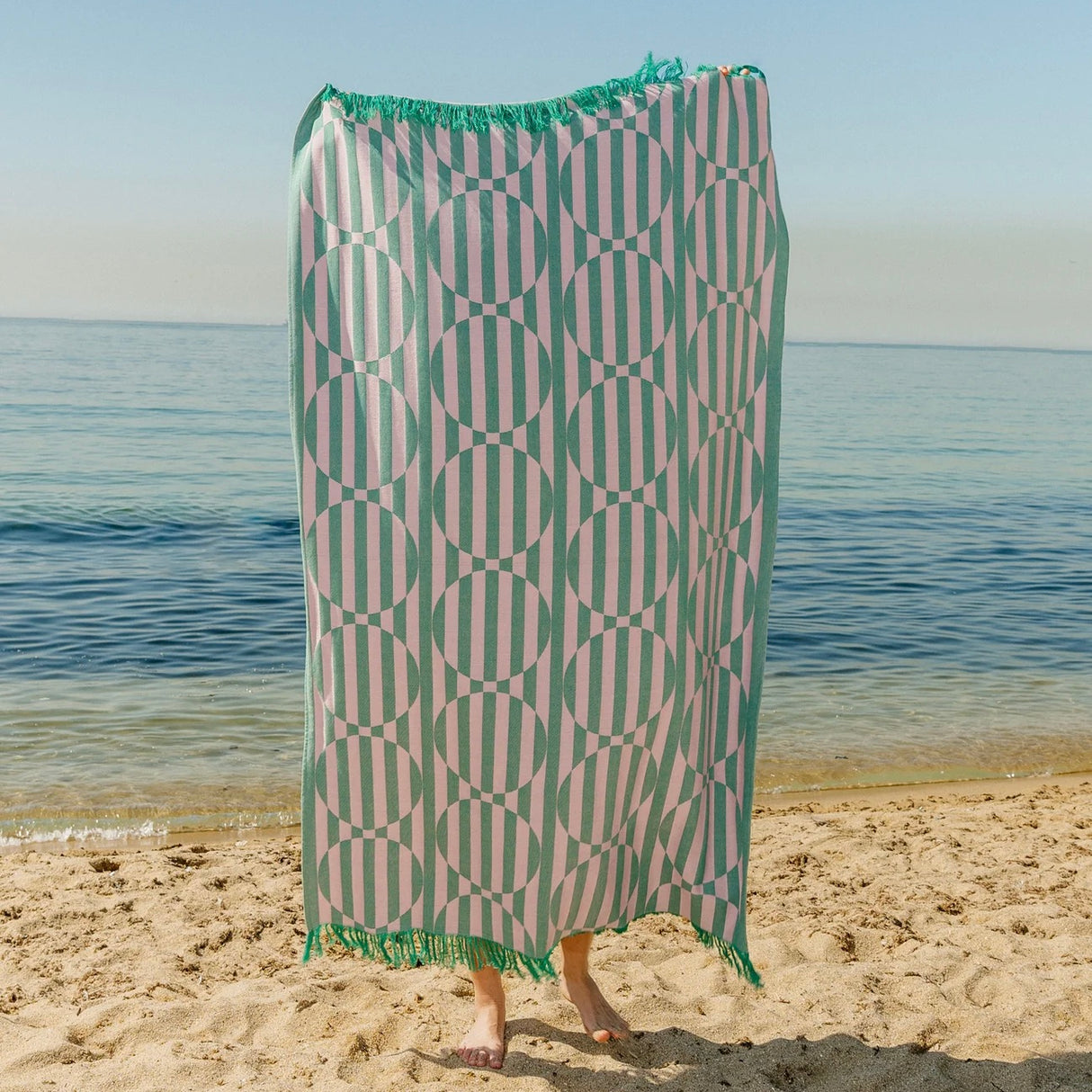 Tarta Gelatina Strandtuch “Water Melon Slushie” 100 × 170 cm | Sommerliches Design | Tarta Gelatina