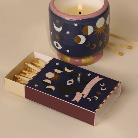 Paddywax Streichhölzer „A dopo Moon“ (75 Stk.) | Grafisches Motiv | Paddywax