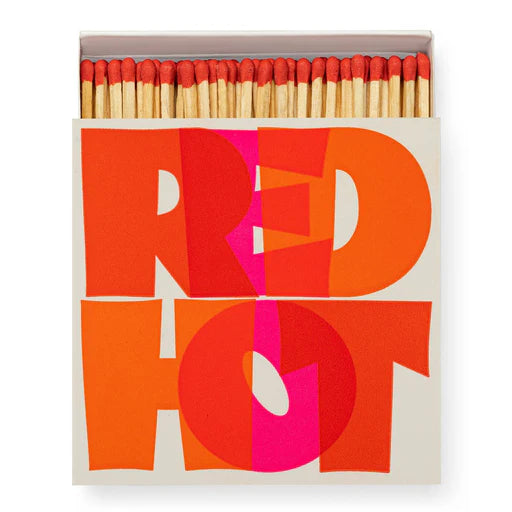 Archivist Streichhölzer „Red Hot“ | Archivist | Streichhölzer für kreative Akzente