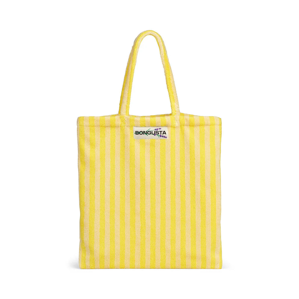 BONGUSTA Tasche Bongusta „Naram Totebag Pristine & Neon Yellow“ | Modern und praktisch