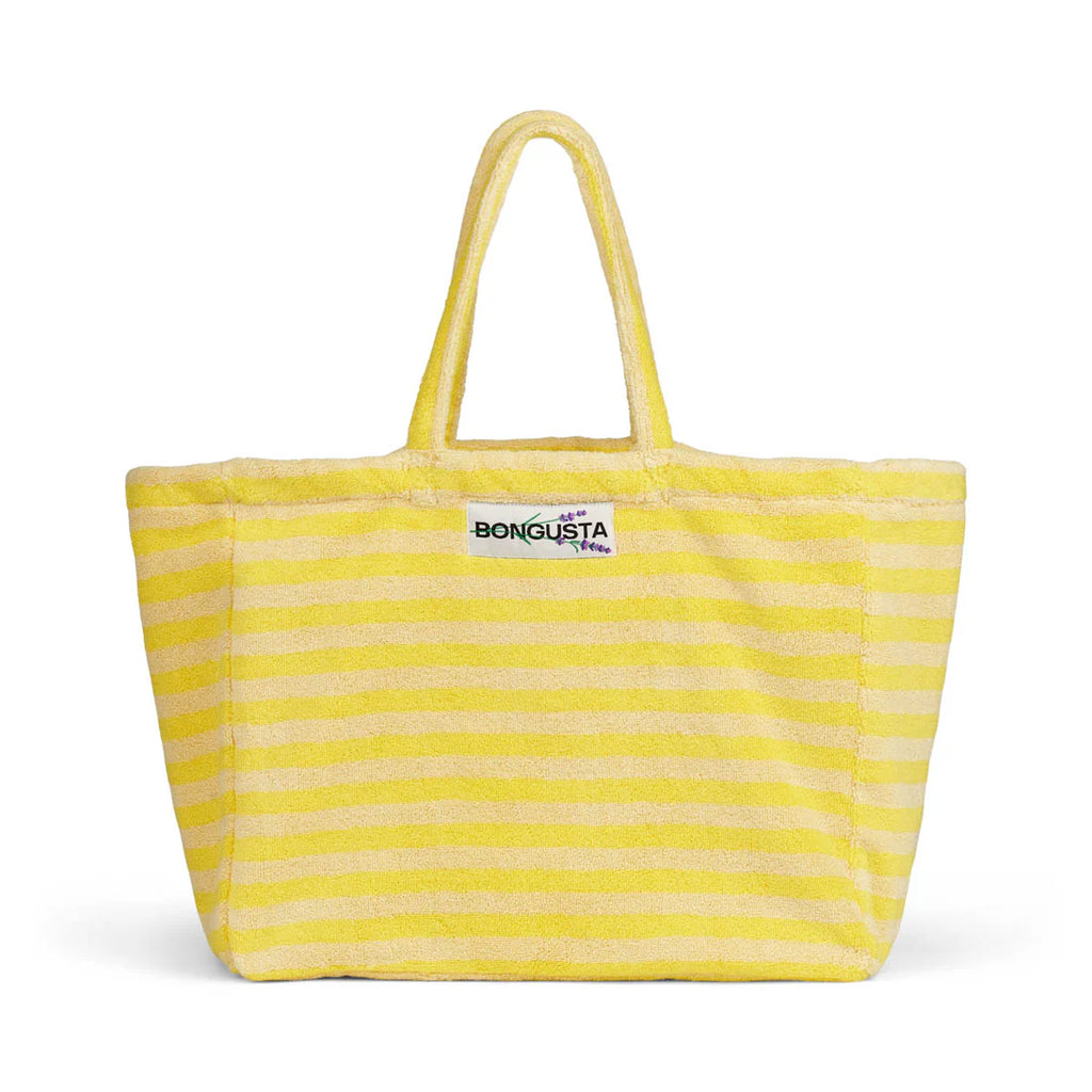 BONGUSTA Tasche Bongusta „Naram Weekendbag Pristine & Neon Yellow“ | Ideal für Reisen