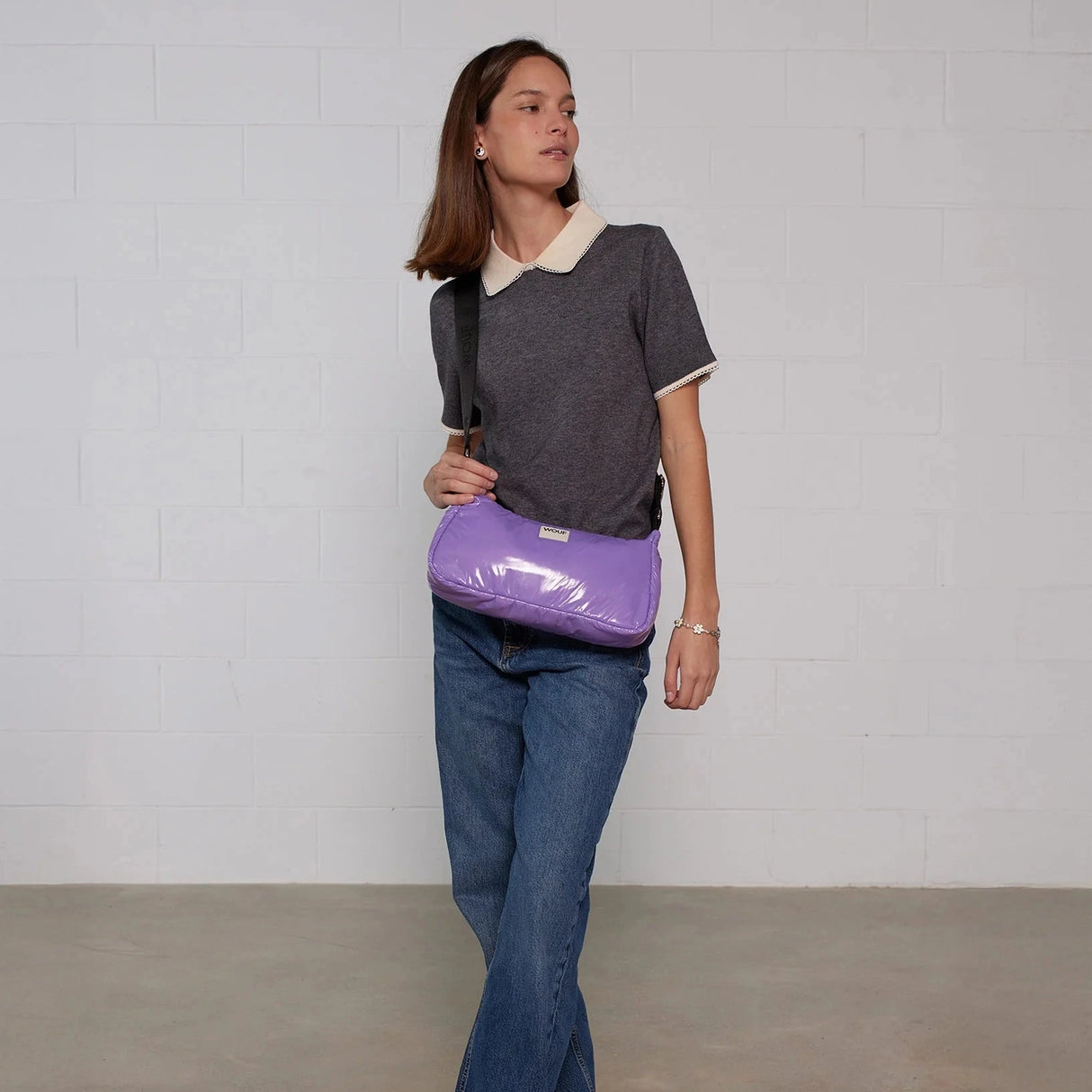 Wouf Tasche “Shoulder Bag” Lavender | Schultertasche | Wouf