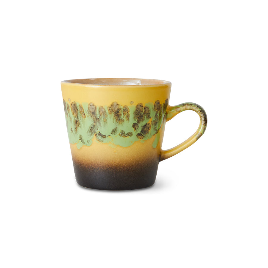 HKLiving Tasse HKliving "70s Americano Mug Kelp" | Grün, Keramik, Retro