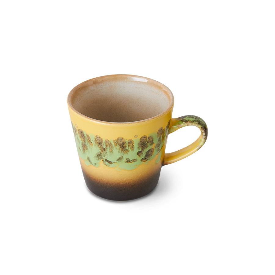 HKLiving Tasse HKliving "70s Americano Mug Kelp" | Grün, Keramik, Retro