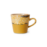 HKLiving Tasse HKliving "70s Americano Mug Sunbeam" | Gelb, Keramik, Retro