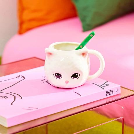 Fluid Market Tasse „Cat“ | Verspieltes Katzenmotiv | Fluid Market