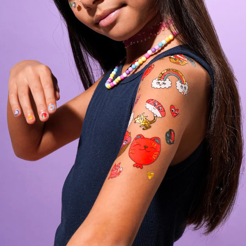 OMY Tattoos "Kawaii" | OMY | 50 coole temporäre Tattoos für Kinder
