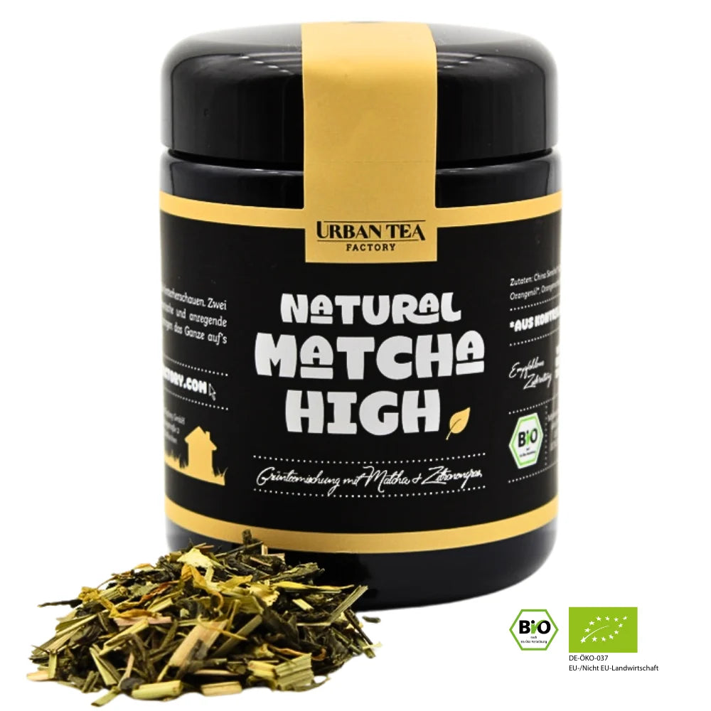 Urban Tea Factory Tee “Natural Matcha High” 45 g | Matcha Teemischung | Urban Tea Factory