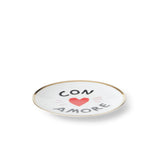 Bitossi Home Teller “Con Amore” 17 cm | Mit Liebe serviert | Bitossi Home