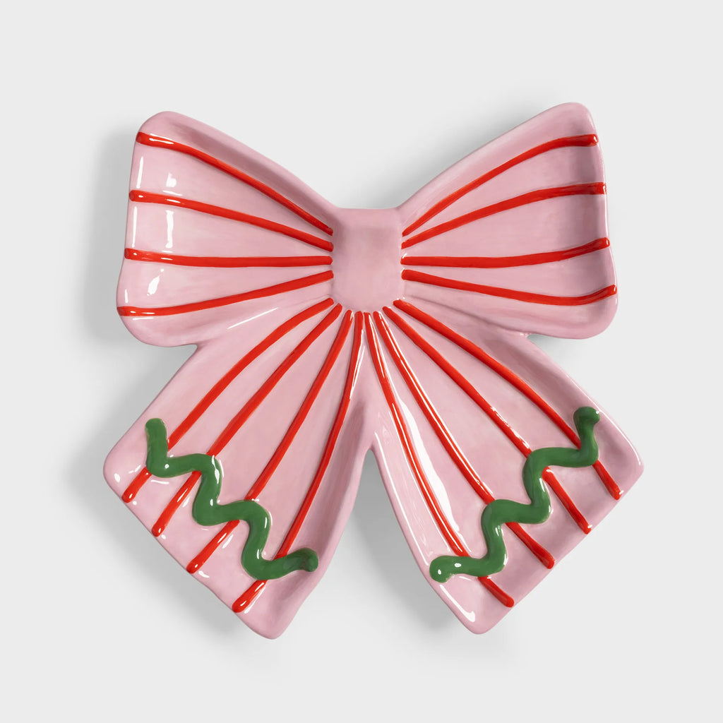 &Klevering Teller/Schale „Ribbon Pink“ | Für Süßes & Schönes | &Klevering