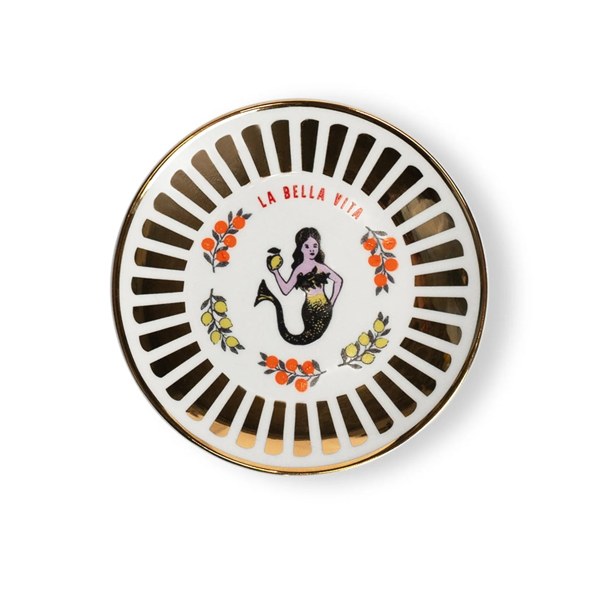 Bitossi Home Teller “Sirenetta” 15 cm | Mediterranes Design | Bitossi Home