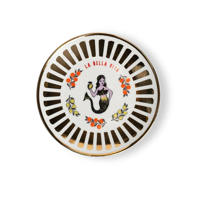 Bitossi Home Teller “Sirenetta” 15 cm | Mediterranes Design | Bitossi Home