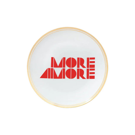 Bitossi Home Teller “More Amore” 17 cm | Statement mit Herz | Bitossi Home