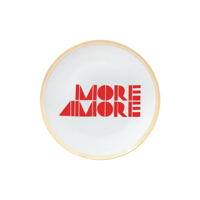 Bitossi Home Teller “More Amore” 17 cm | Statement mit Herz | Bitossi Home