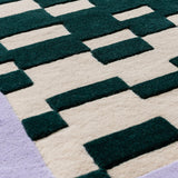 Tarta Gelatina Teppich “Margarita Dunkelgrün” Small 60 × 90 cm | Design Teppich | Tarta Gelatina